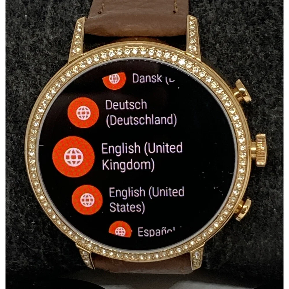 Fossil Gen 4 Authentic Digital Dial Smart Watch Custom Band FTW6015 LT313